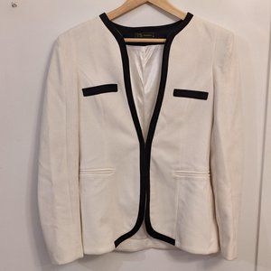 Black and White Work Blazer